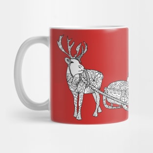 Santa's Sleigh Mug